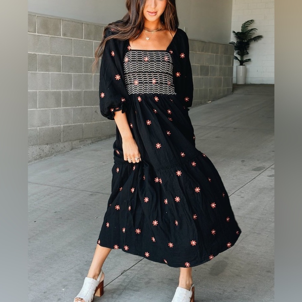Mindy Mae’s Paloma Embroidered Dress